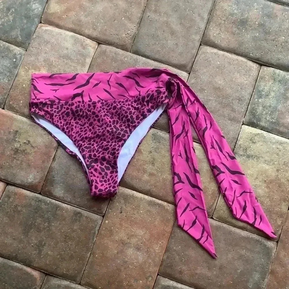 NEW! “Wild Riot” Zebra High Waisted Bikini Bottoms - Picture 12 of 14